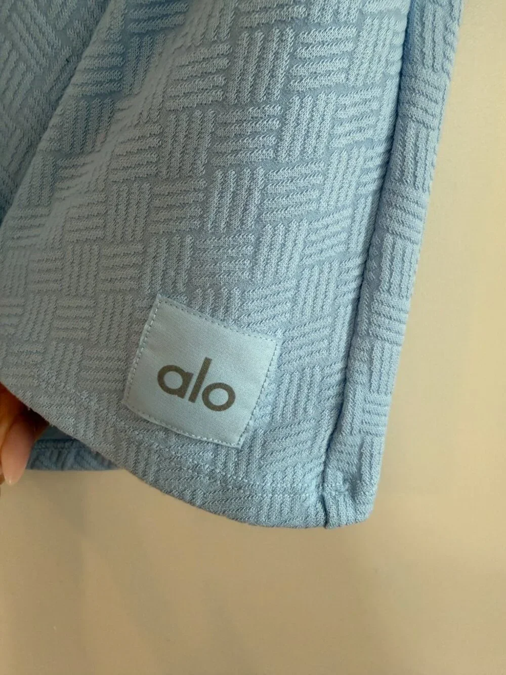 Alo Yoga Doubles Only Skort Seashell Blue Size S